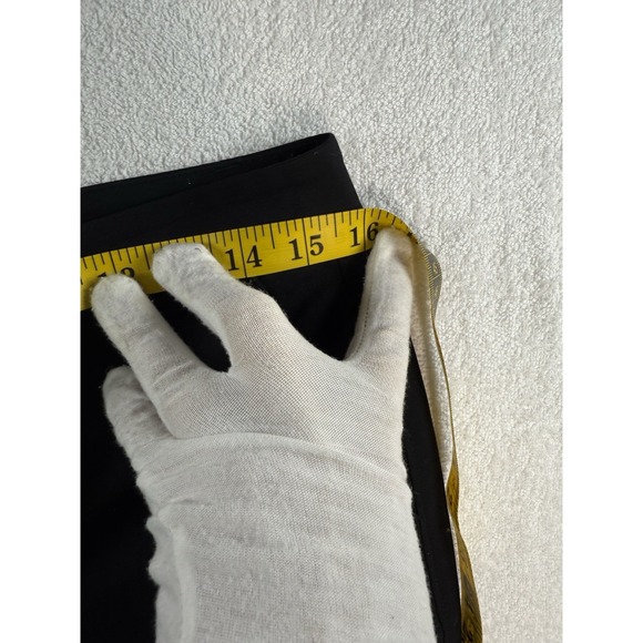 WHBM Shorts Womens 6 Black The 11" Bermuda Cotton Blend Stretch Mid Rise - Picture 4 of 9